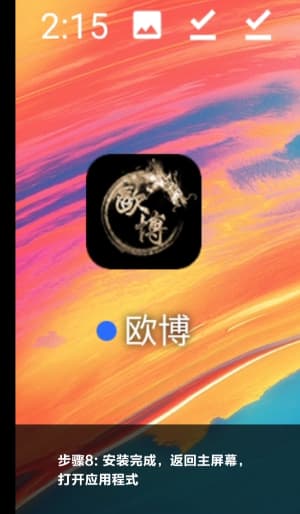 欧博安卓APP安装步骤示意图8